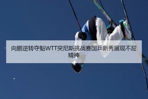 向鹏逆转夺魁WTT突尼斯挑战赛国乒新秀展现不屈精神